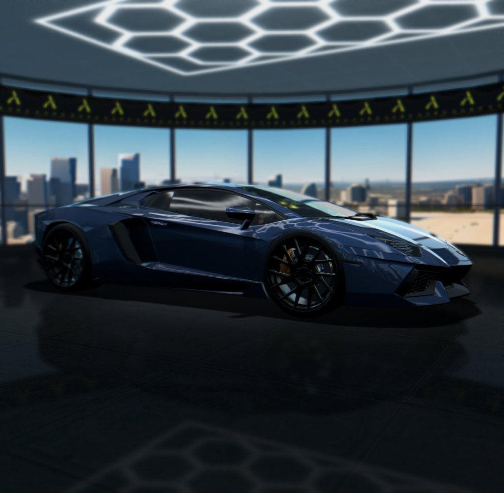 Gloss Paint Metallic Galaxy Blue - Aura Vinyl