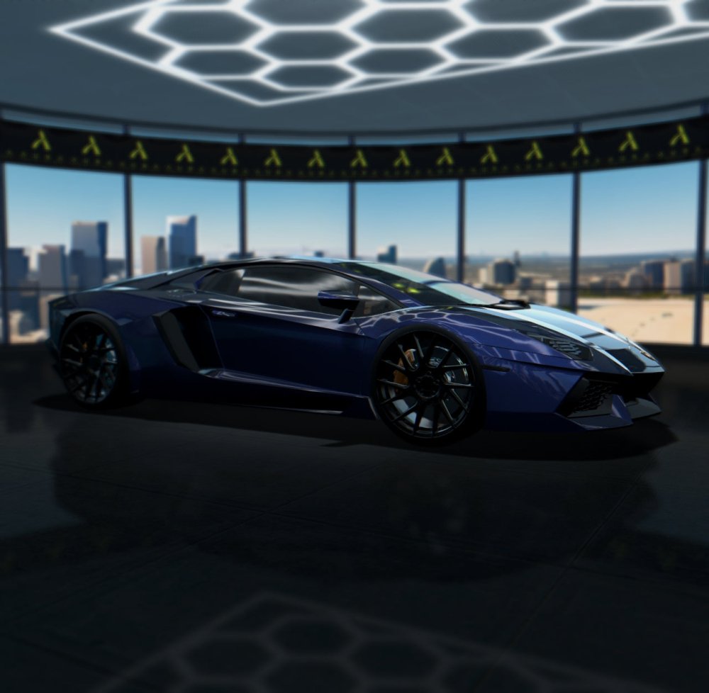 Gloss Paint Metallic Midnight Blue - Aura Vinyl