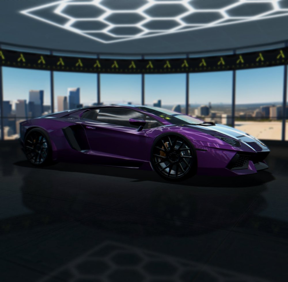 Gloss Paint Metallic Violet - Aura Vinyl