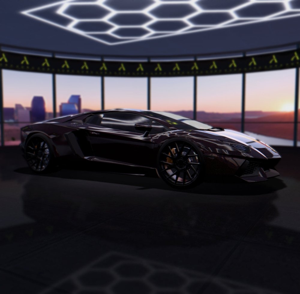 Gloss Phantom Midnight Red - Aura Vinyl