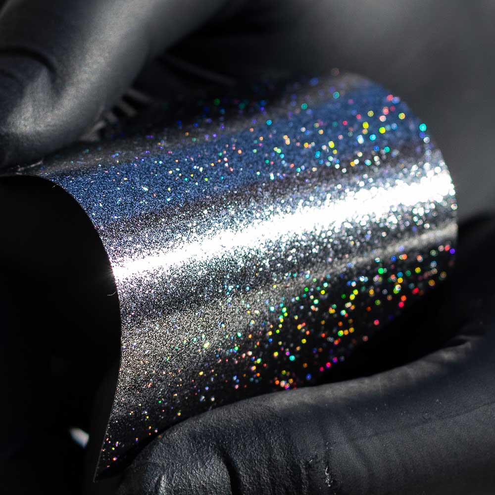 Hyper Gloss Diamond Sparkle Interstellar Silver PPF - Aura Vinyl