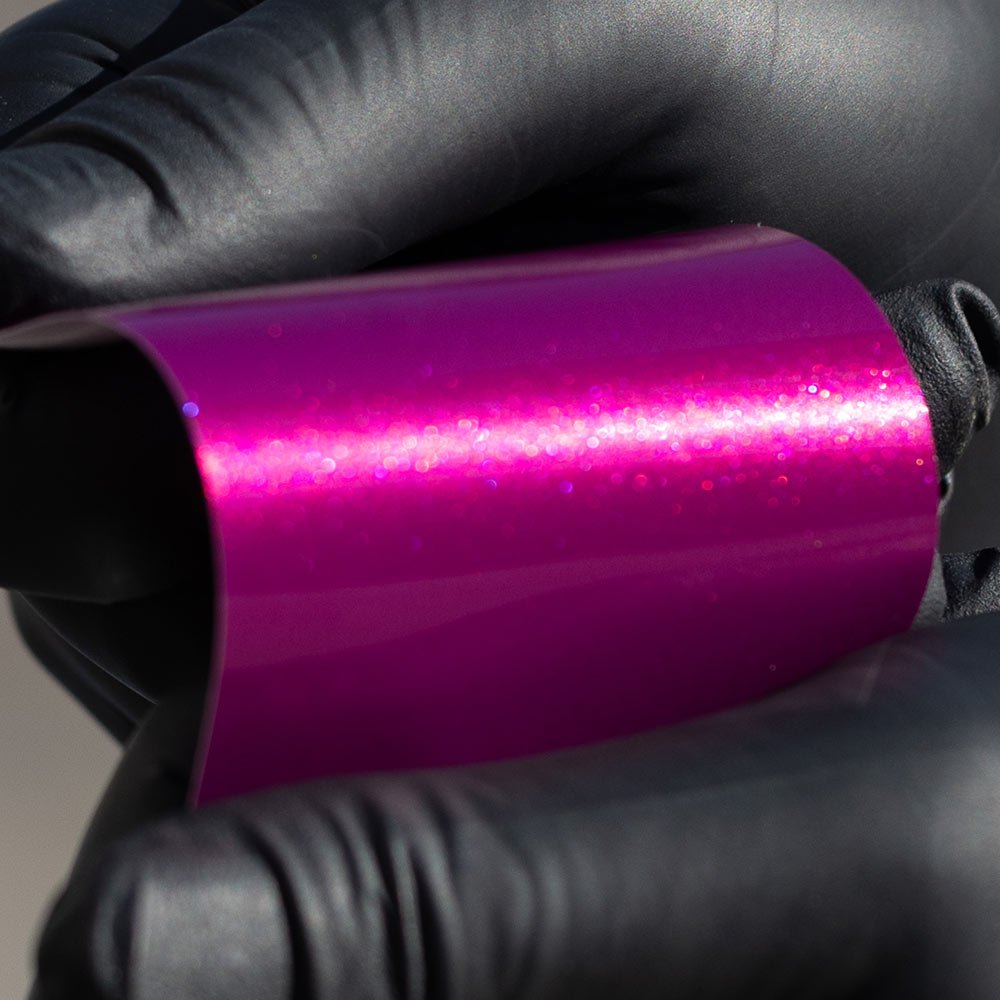 Hyper Gloss Paint Metallic Berry Purple PPF - Aura Vinyl