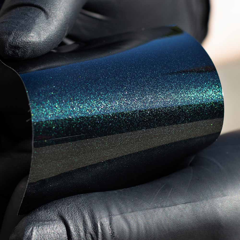 Hyper Gloss Paint Metallic Dark Emerald Green PPF - Aura Vinyl