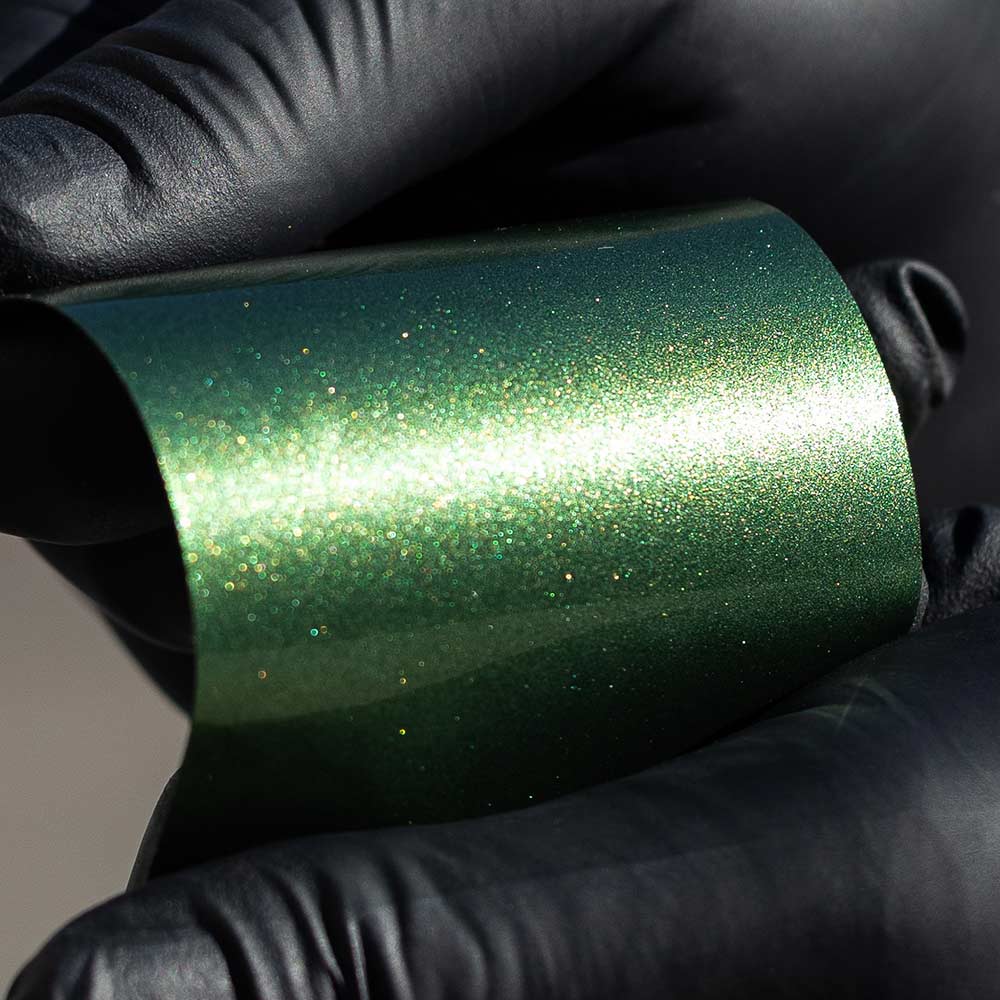 Hyper Gloss Paint Metallic Mamba Green PPF - Aura Vinyl
