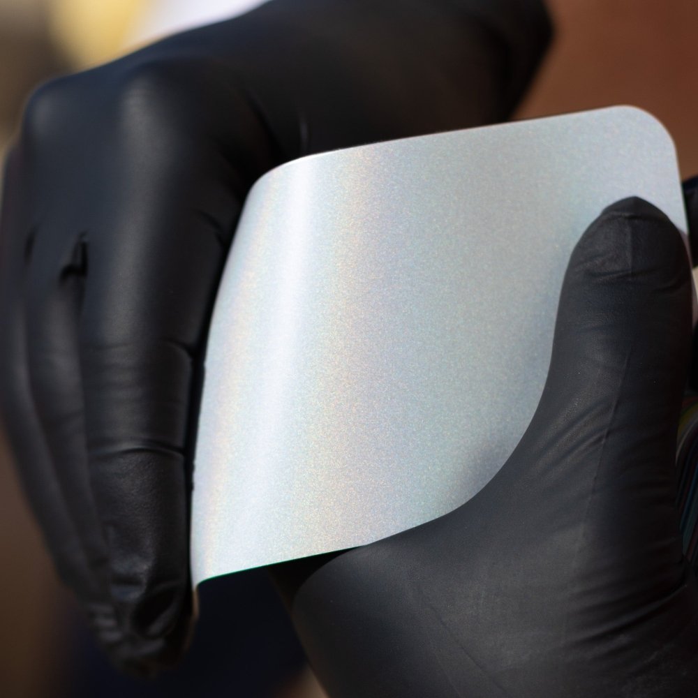 Hyper Matte Iridescent Silver PPF - Aura Vinyl