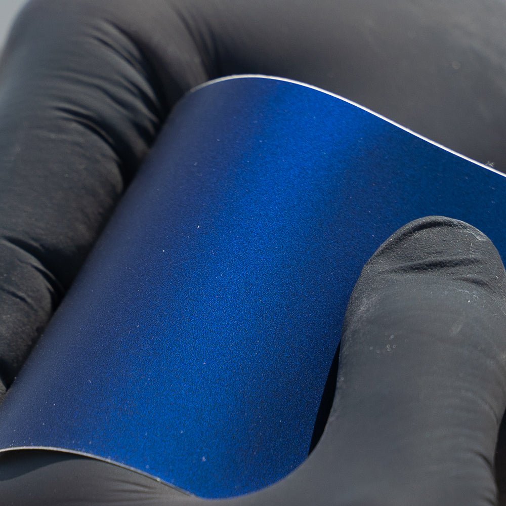 Matte Black Blue Shift - Aura Vinyl