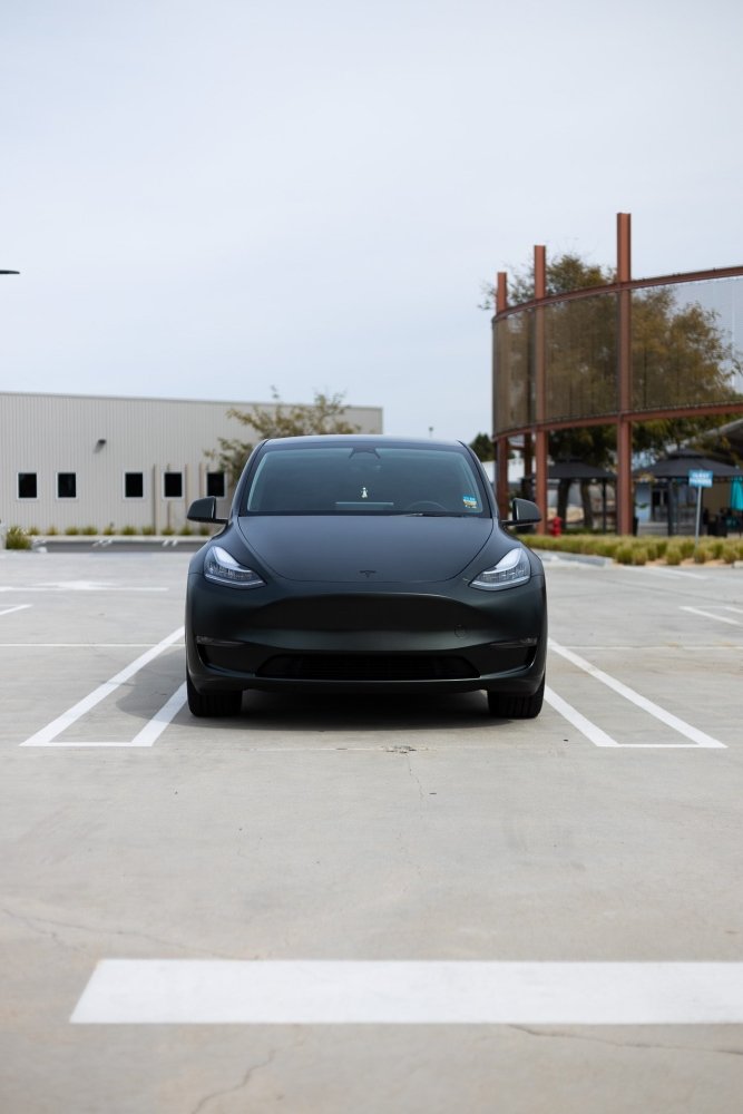 Matte Black Green Shift - Aura Vinyl