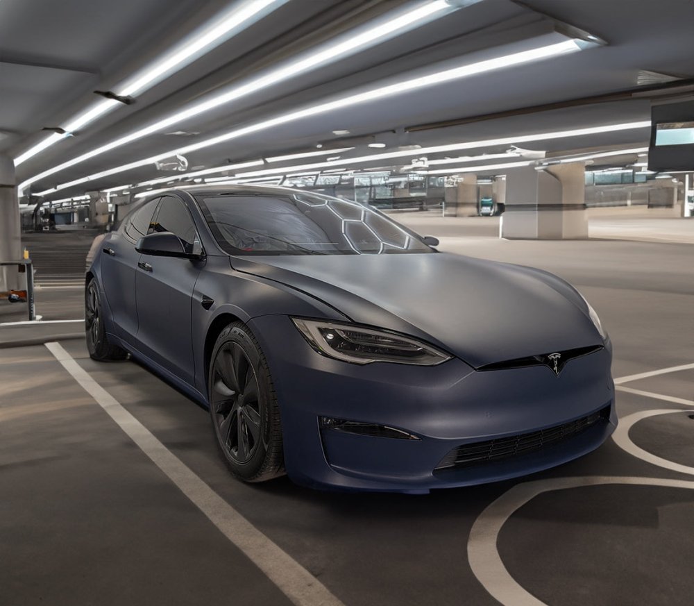 Matte Midnight Blue - Aura Vinyl