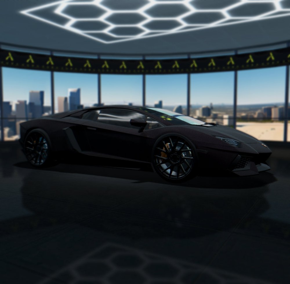 Matte Phantom Black Purple - Aura Vinyl