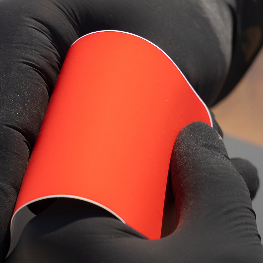 Matte Racecar Red - Aura Vinyl