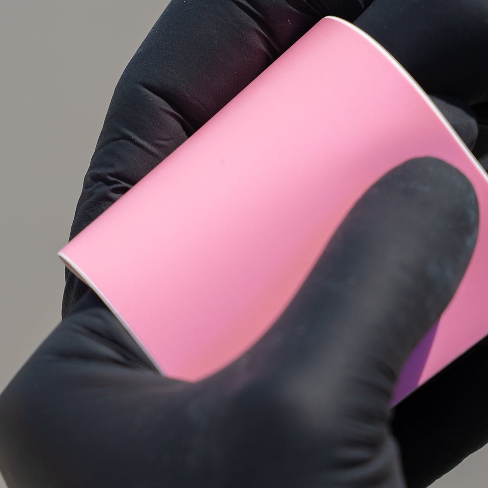 Satin Blush Pink Red Shift - Aura Vinyl