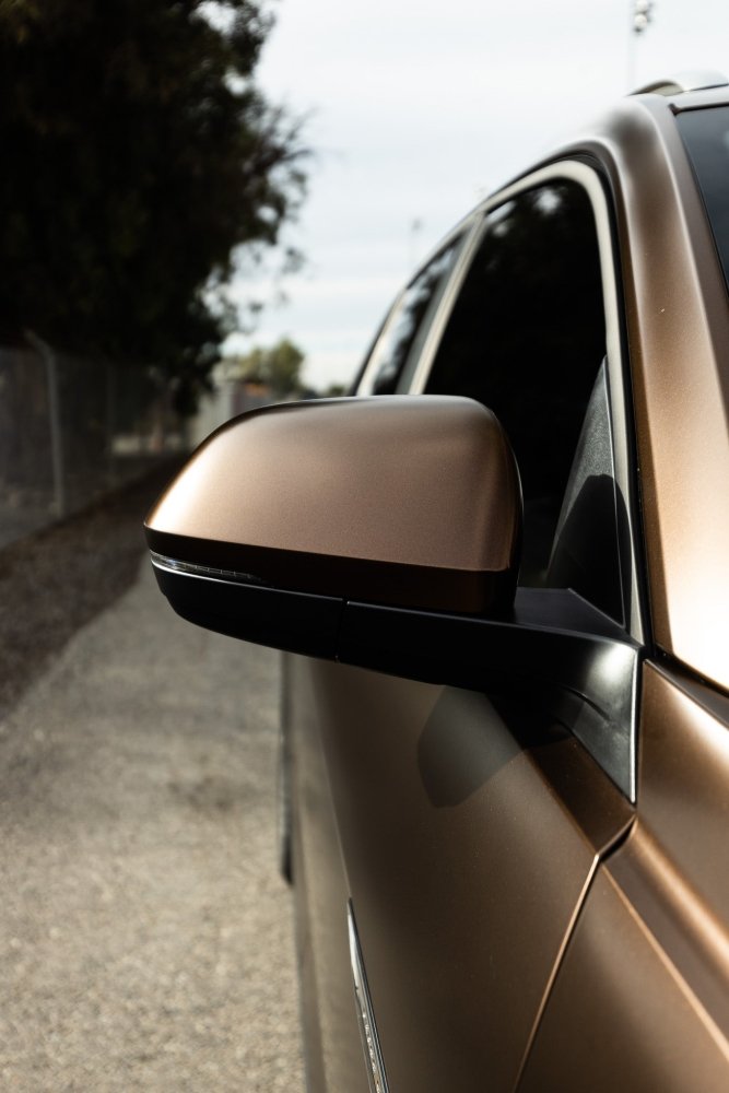 Satin Coffee Brown - Aura Vinyl