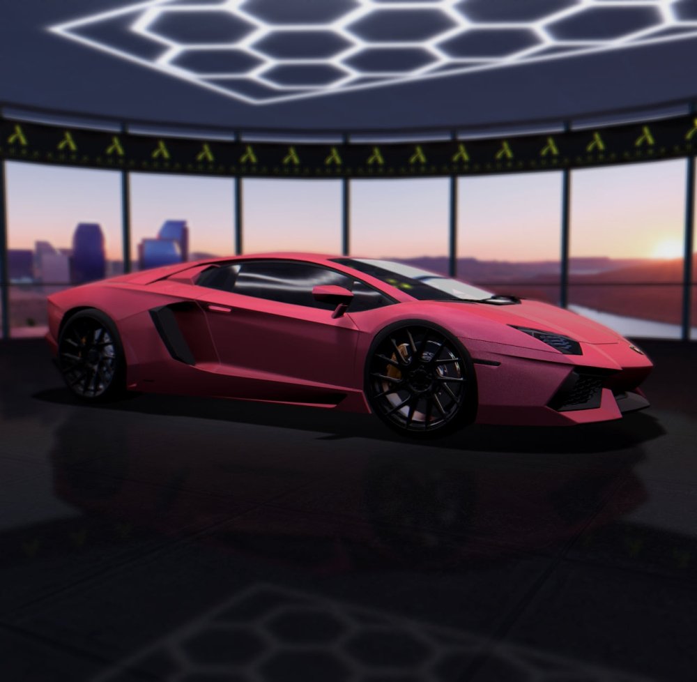 Satin Diamond Deep Pink Shift - Aura Vinyl
