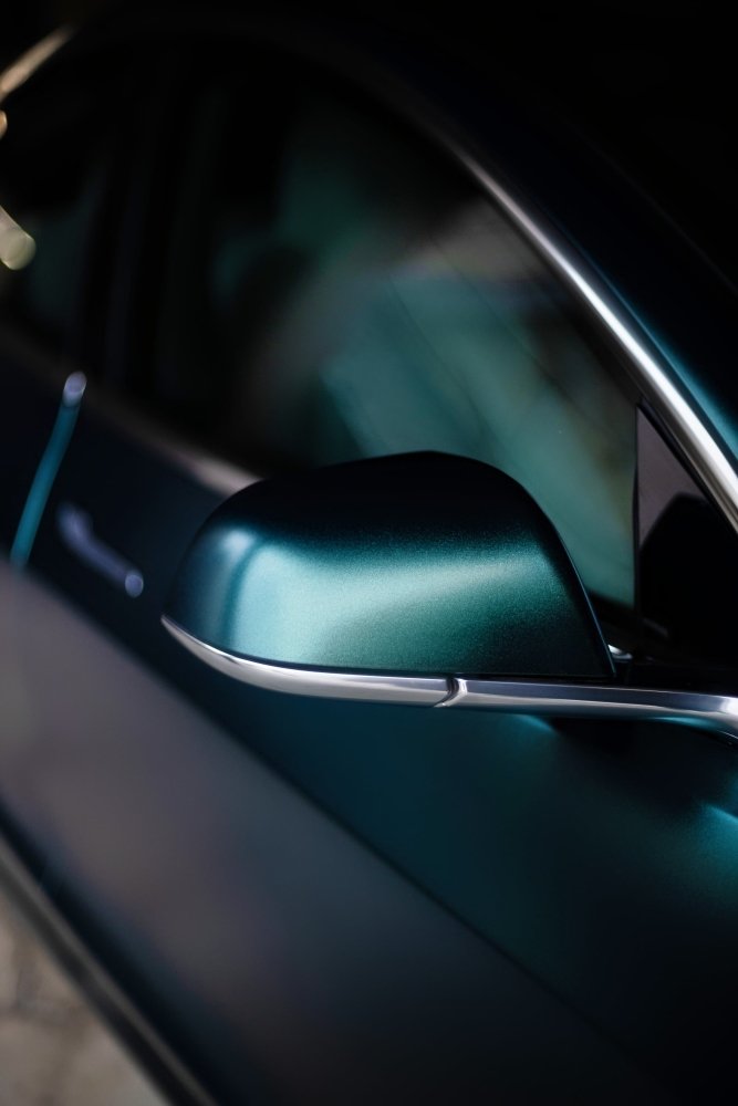Satin Diamond Electric Green - Aura Vinyl