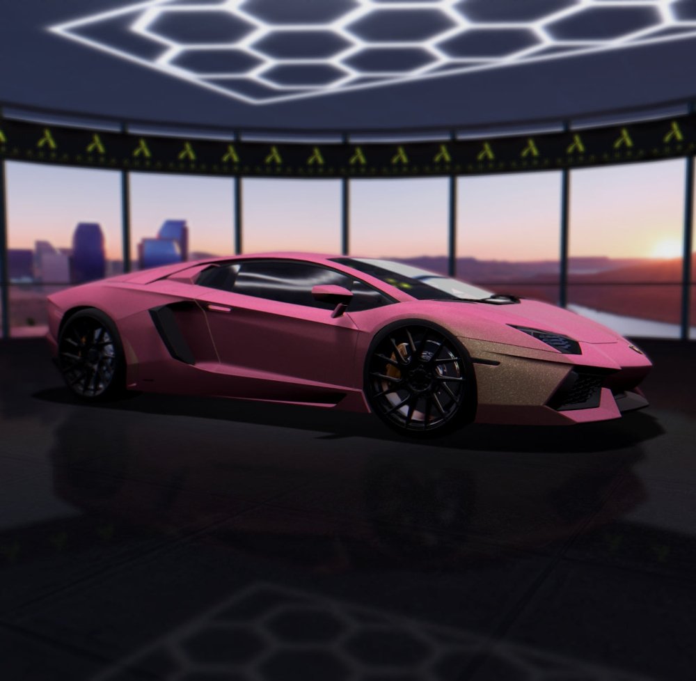 Satin Diamond Gold Pink Shift - Aura Vinyl