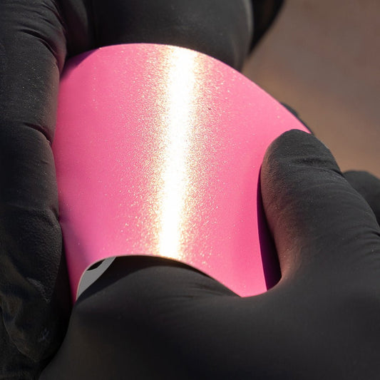 Satin Diamond Gold Pink Shift - Aura Vinyl