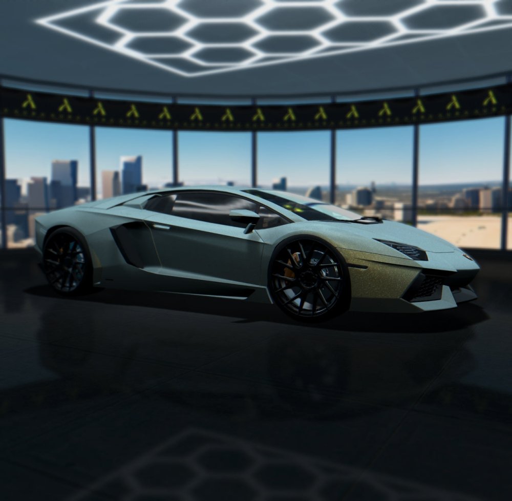 Satin Diamond Powder Blue Gold Shift - Aura Vinyl