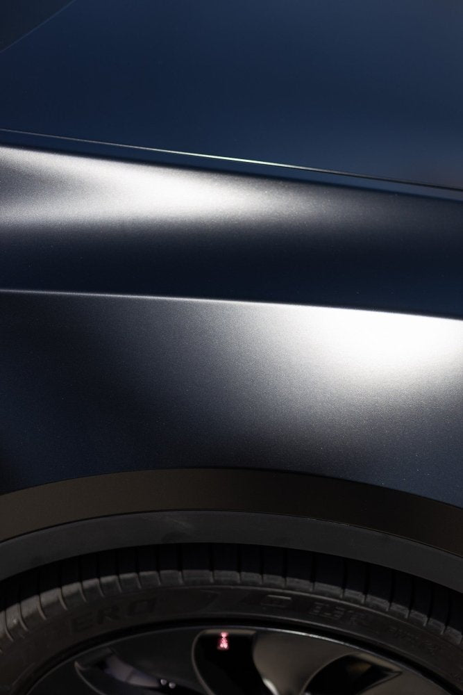 Satin Diamond Storm Black - Aura Vinyl