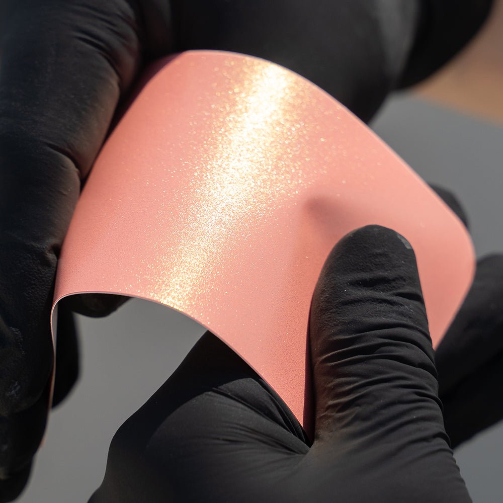 Satin Diamond Sunburn Pink - Aura Vinyl
