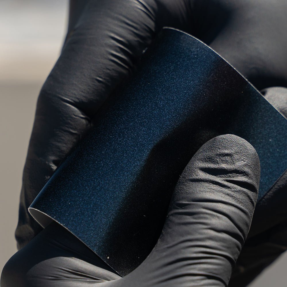 Satin Diamond Warrior Black - Aura Vinyl