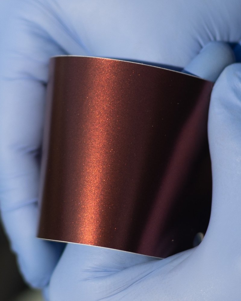 Satin Electric Wine Red - Aura Vinyl