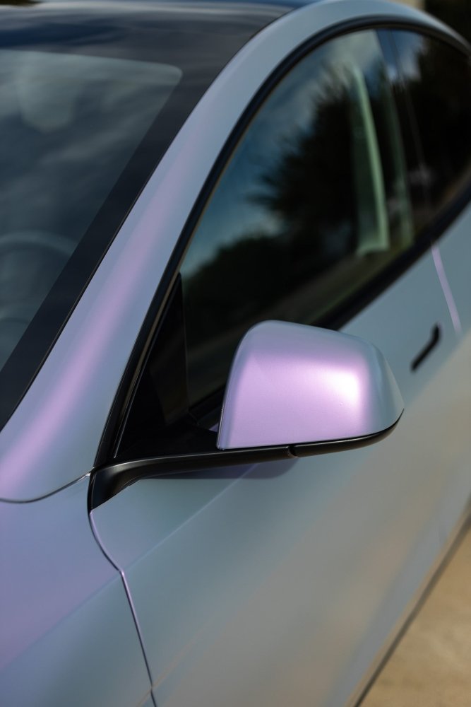 Satin Grey Purple Shift - Aura Vinyl