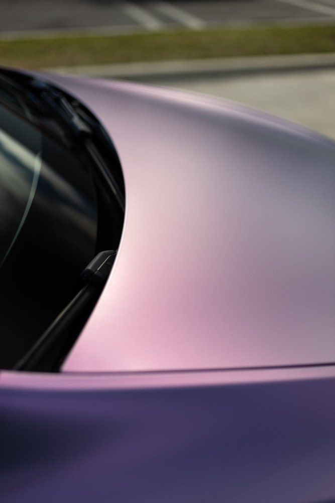 Satin Grey Purple Shift - Aura Vinyl