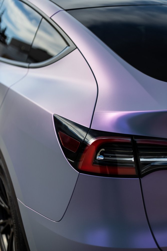 Satin Grey Purple Shift - Aura Vinyl