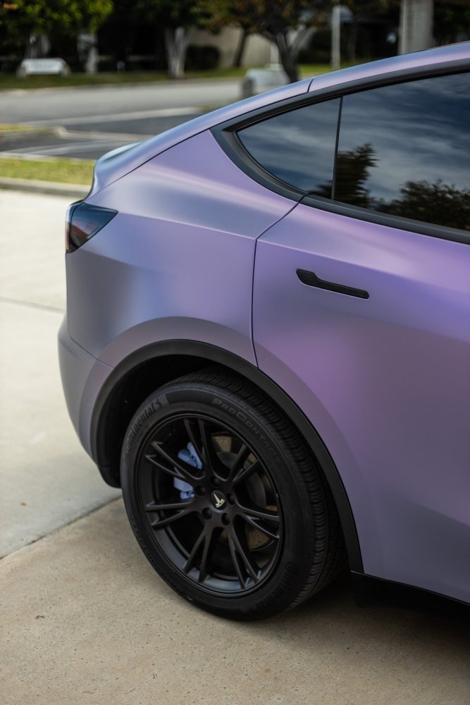 Satin Grey Purple Shift - Aura Vinyl