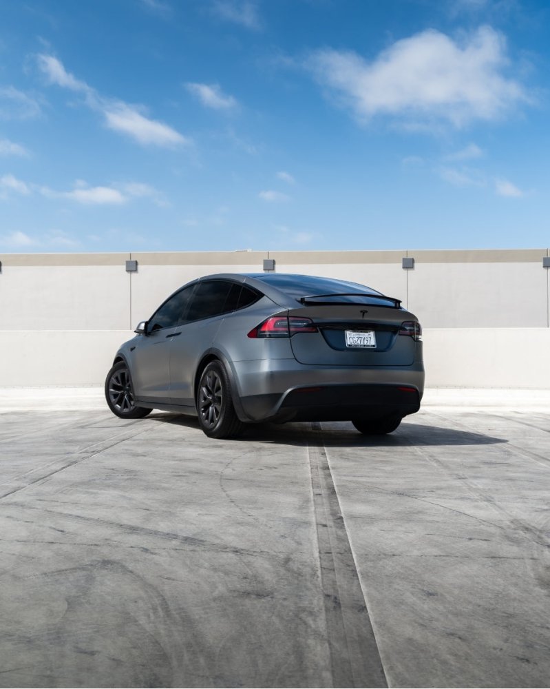 Satin Metallic Dark Grey - Aura Vinyl