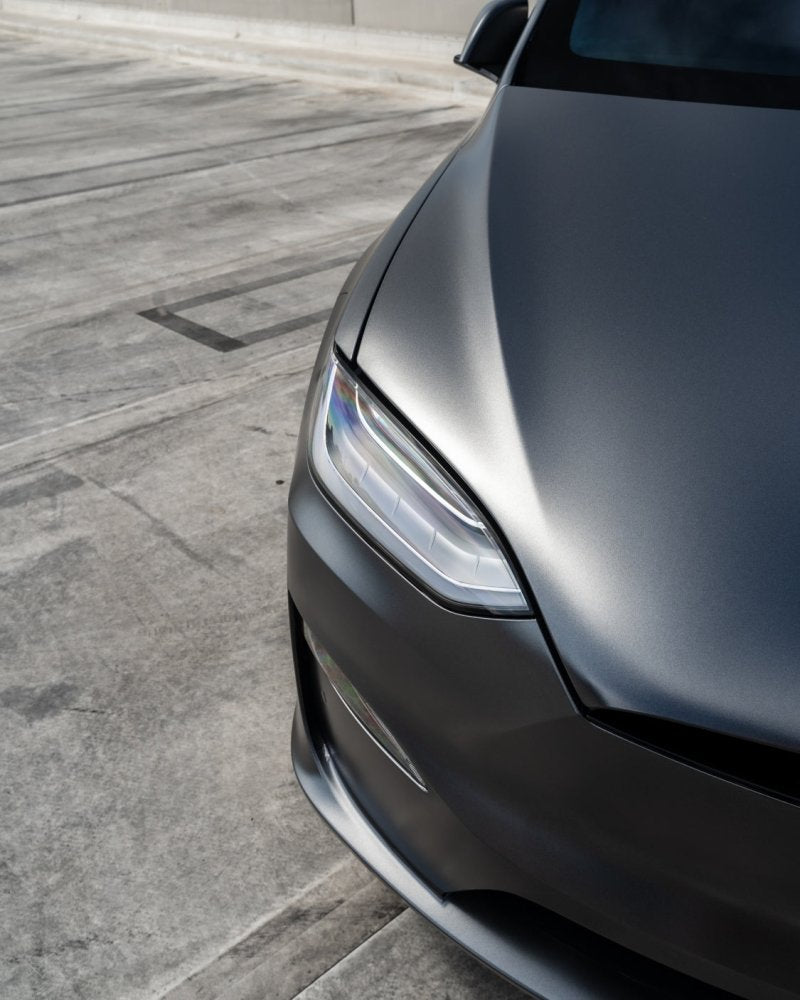 Satin Metallic Dark Grey - Aura Vinyl