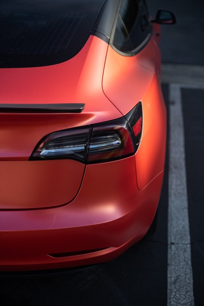 Satin Metallic Red - Aura Vinyl