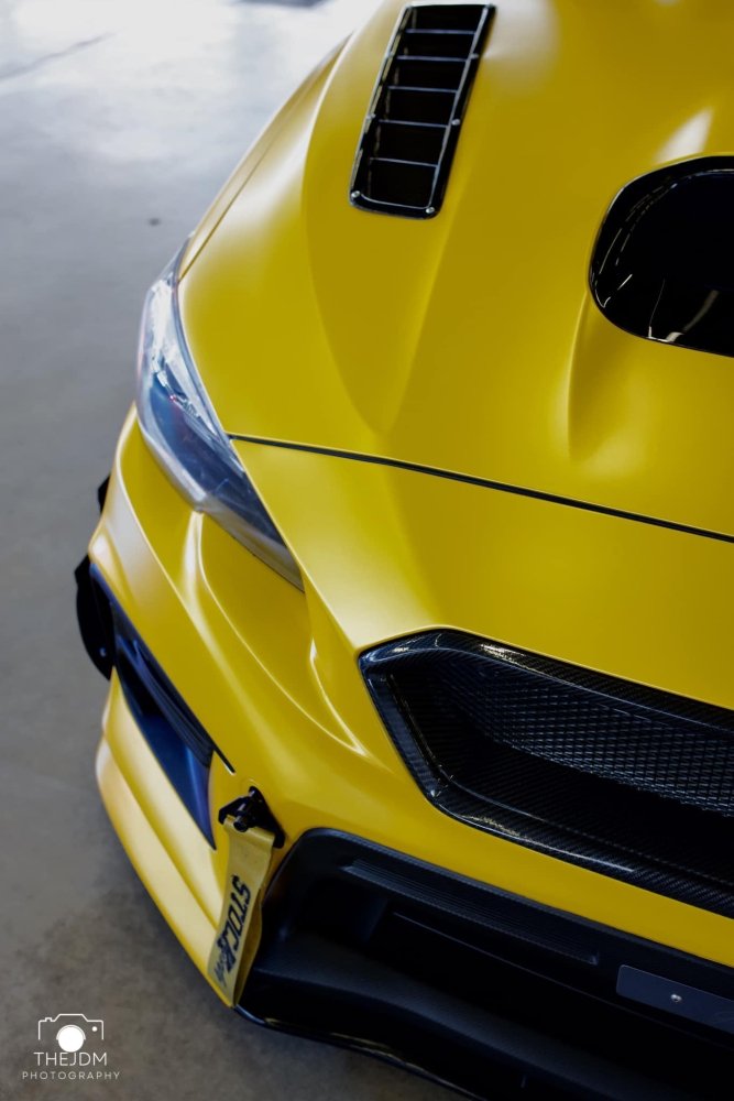 Satin Metallic Yellow - Aura Vinyl