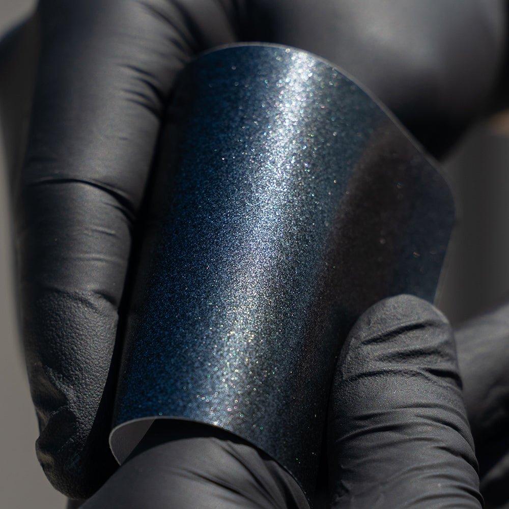 Satin Sparkle Graphite Grey - Aura Vinyl