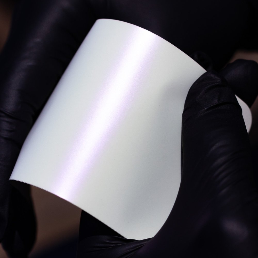 Satin White Lavender Shift - Aura Vinyl