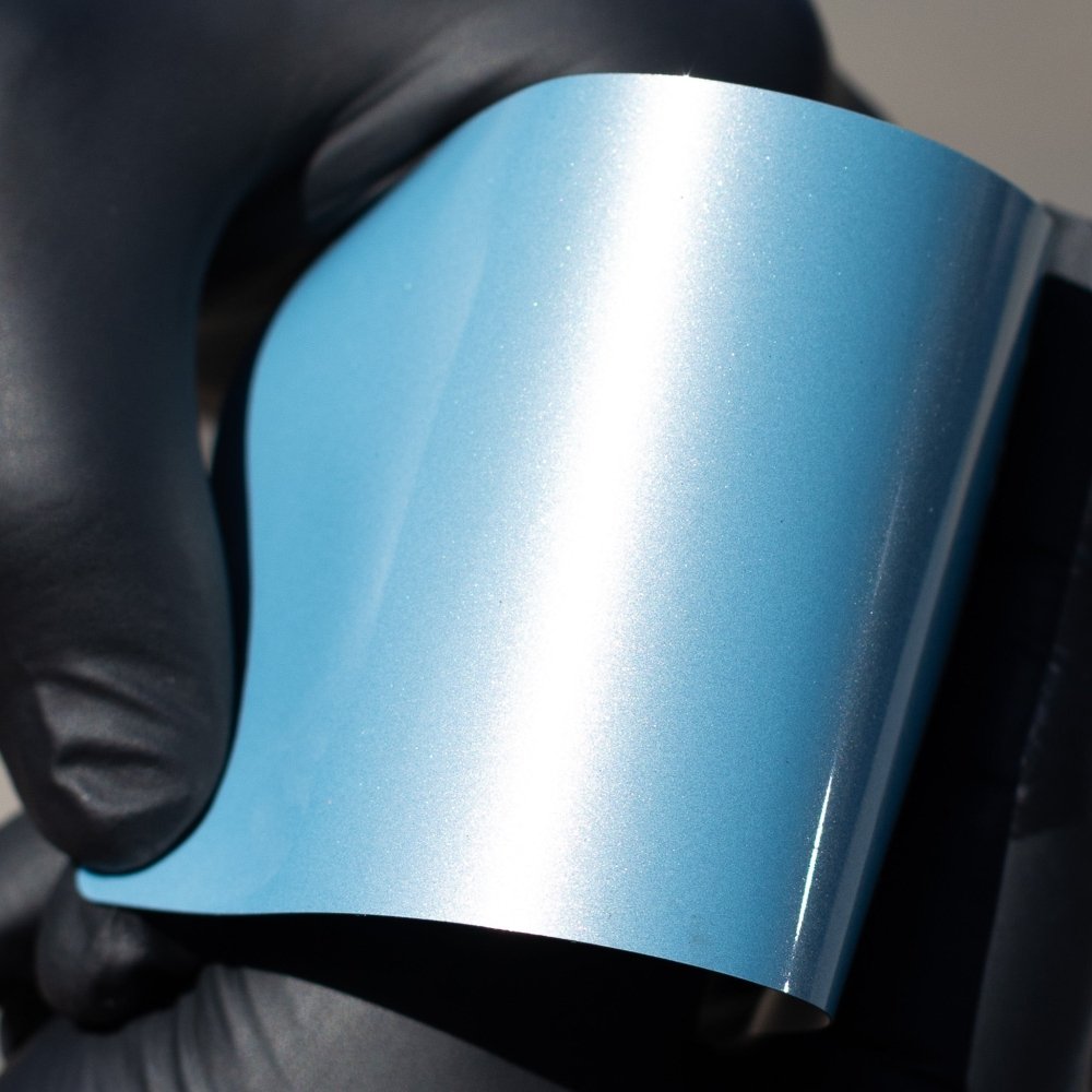 Ultra Gloss Cerulean Blue Gold Shift - Aura Vinyl