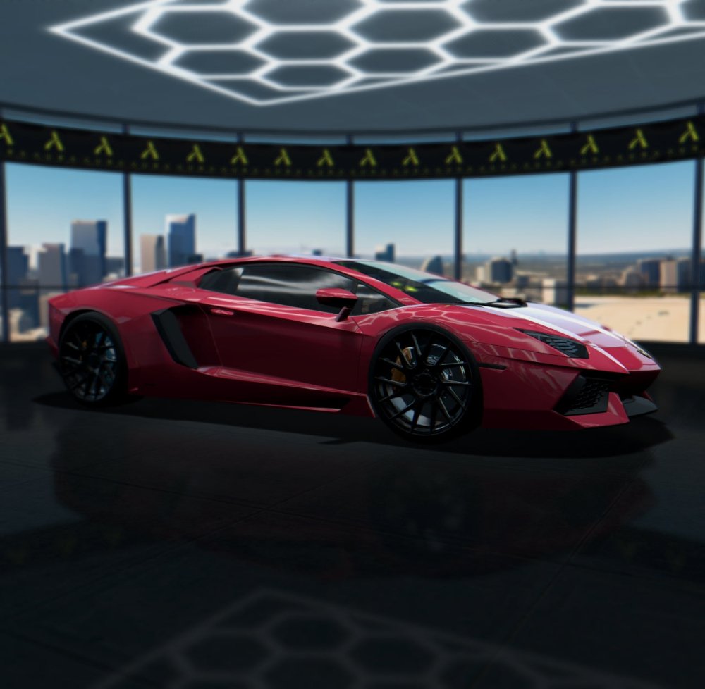 Ultra Gloss Red Rose - Aura Vinyl