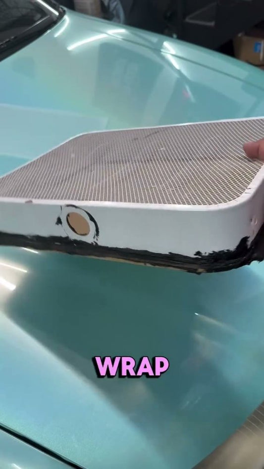 DIY vacuum wrap box tutorial for car parts - Aura Vinyl