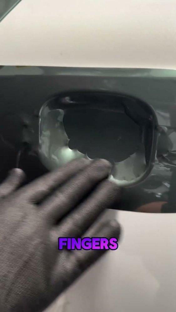 Door handle cup vinyl wrap tutorial - Aura Vinyl
