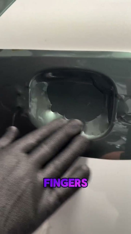 Door handle cup vinyl wrap tutorial - Aura Vinyl