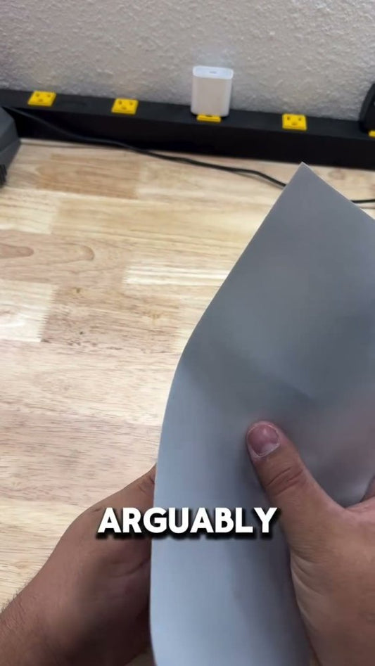 Door handle wrap on a silver Subaru BRZ - Aura Vinyl