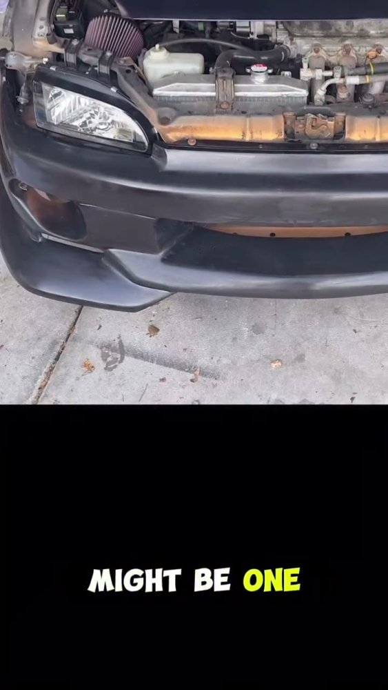 Front bumper wrap inlays on a 1992-1995 Honda Civic - Aura Vinyl