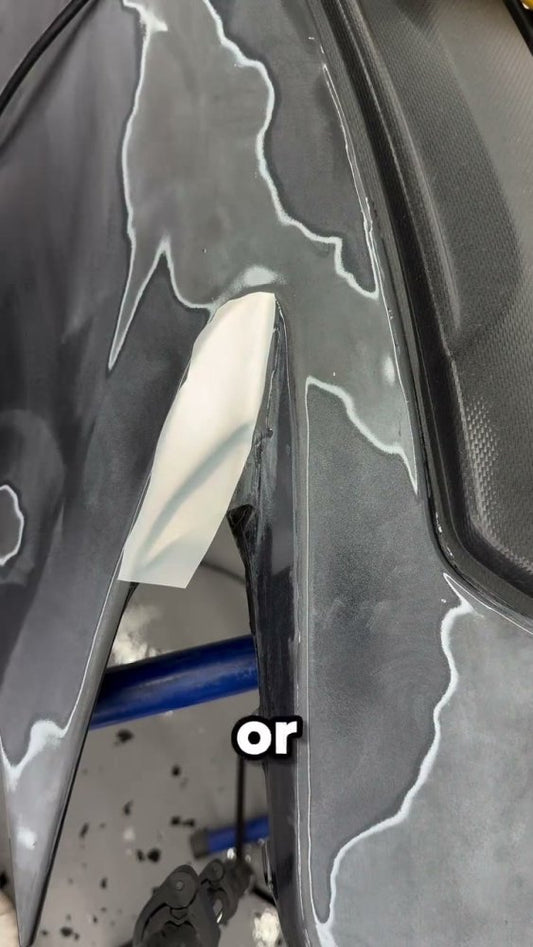 How to hide vinyl wrap seams on body lines - Aura Vinyl