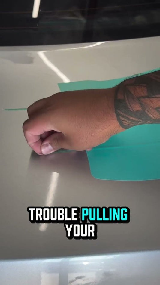 How to pull knifeless tape on vinyl wrap - Aura Vinyl