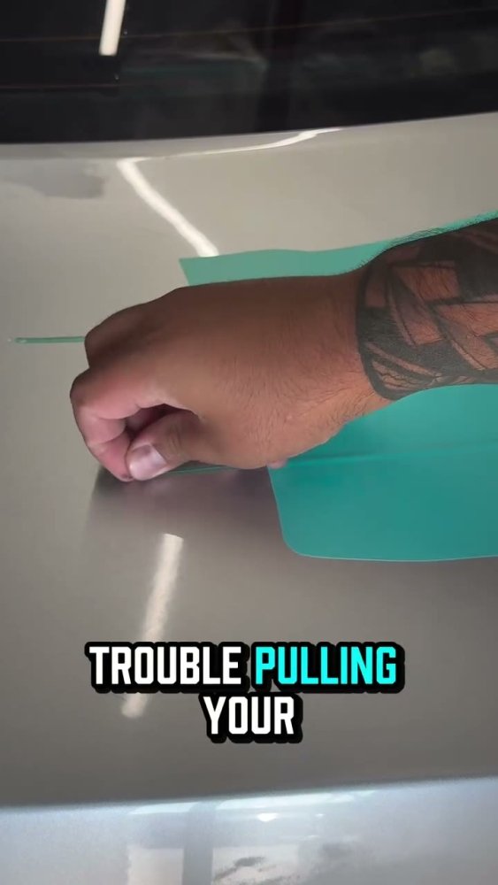 How to pull knifeless tape on vinyl wrap - Aura Vinyl