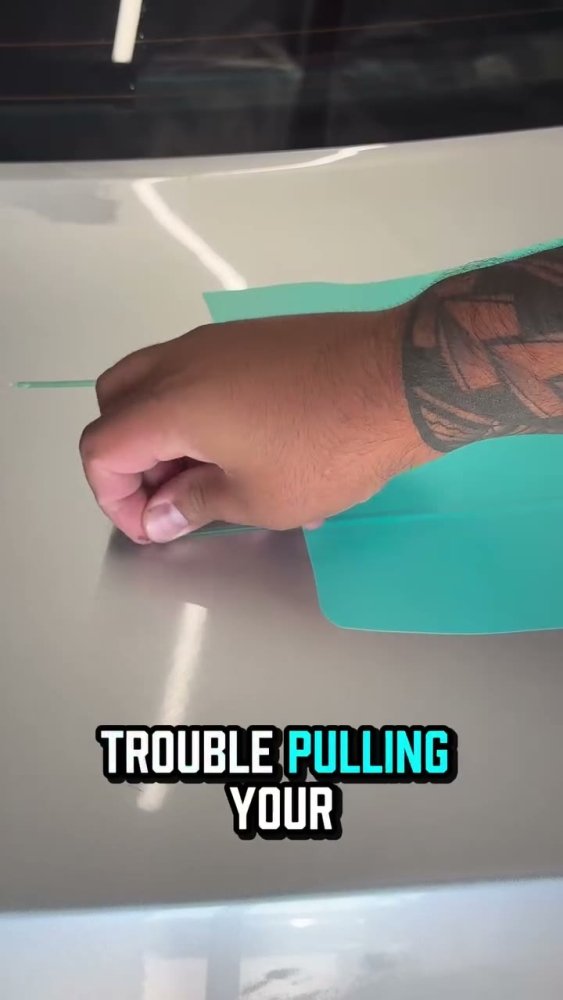 How to pull knifeless tape without snapping - Aura Vinyl