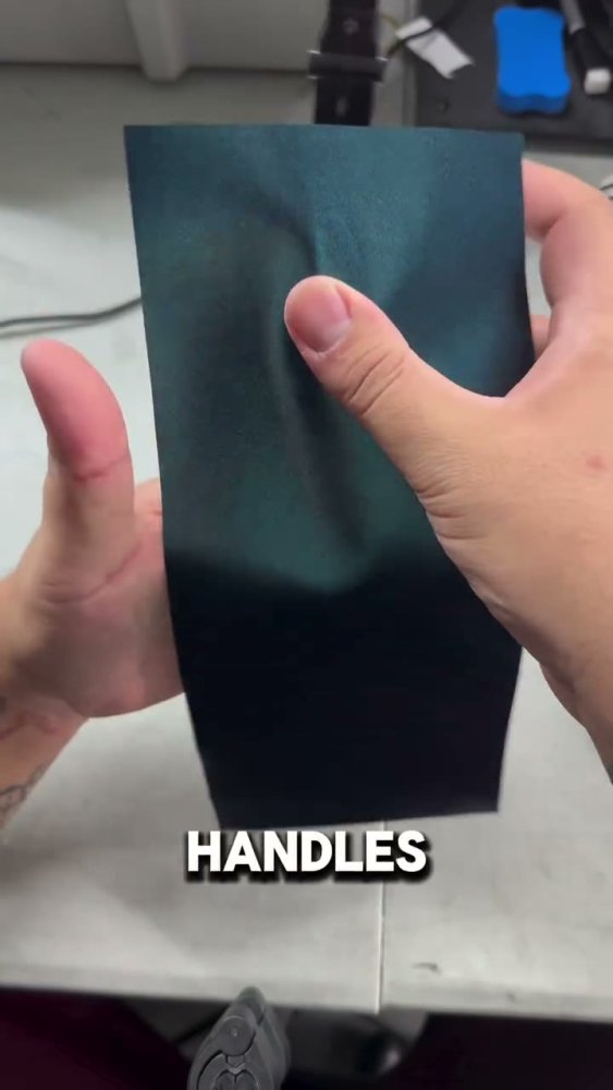 How to wrap a door handle in two pieces - Aura Vinyl