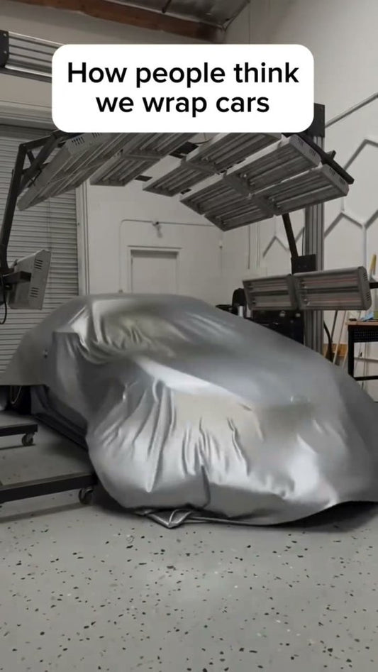 Matte Silver wrap on a Subaru BRZ - Aura Vinyl