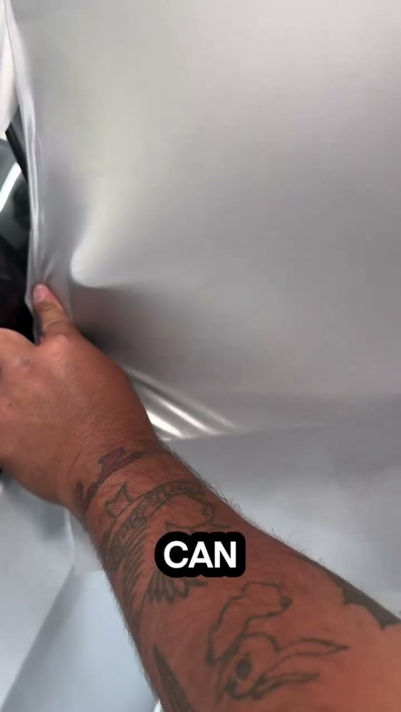 Side mirror vinyl wrap on a Subaru BRZ - Aura Vinyl