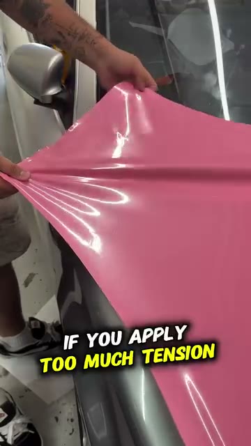 Vinyl wrap tension tutorial on an Audi - Aura Vinyl